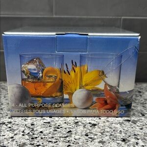 All Purpose Glasses Set - Clear